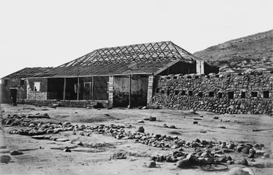 Front View of the Storehouse at Rorke